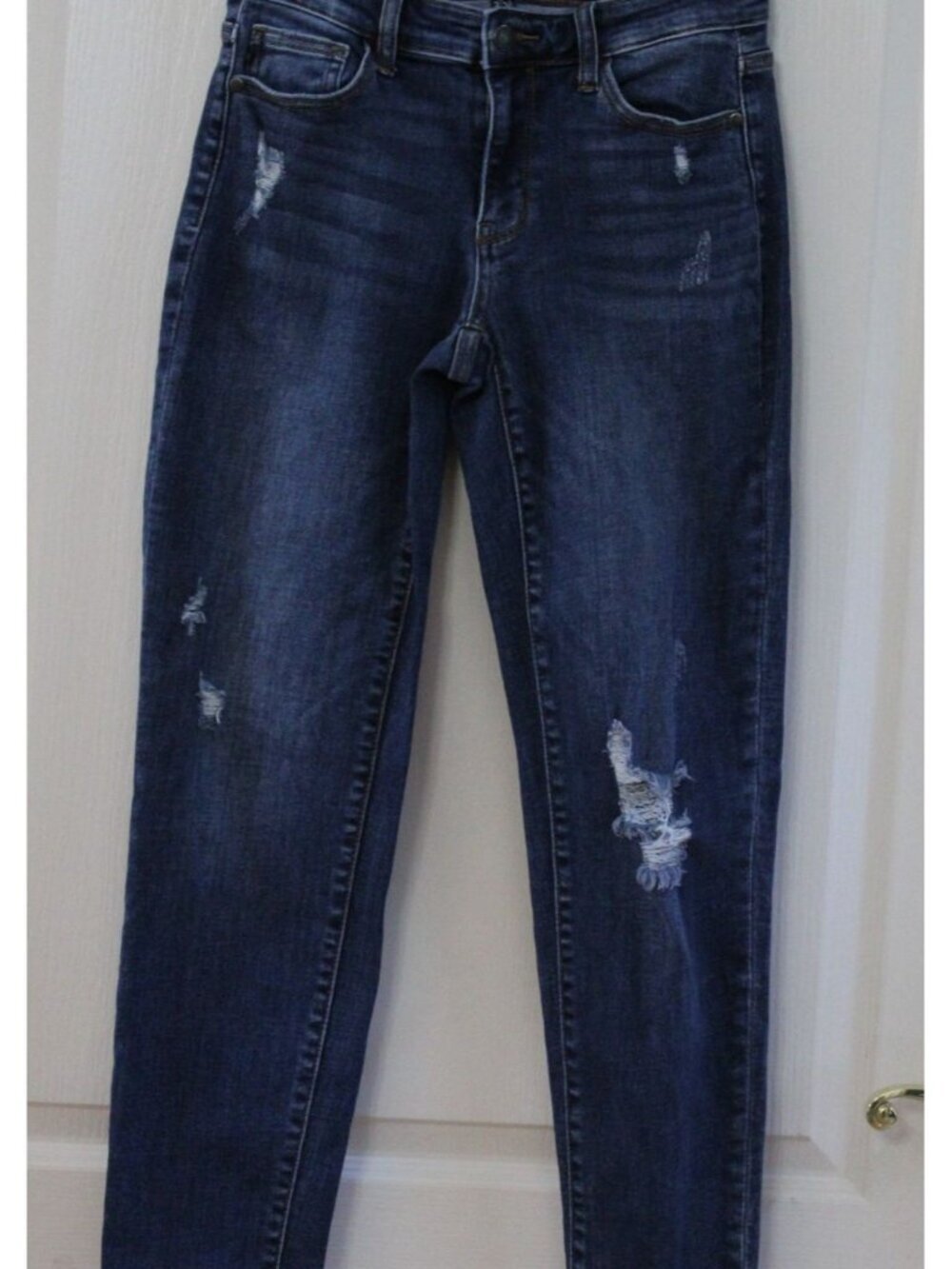 2 Pairs Judy Blue Jeans Bundle Size 3/26 – Slim Fit & Straight Leg Stretch Denim